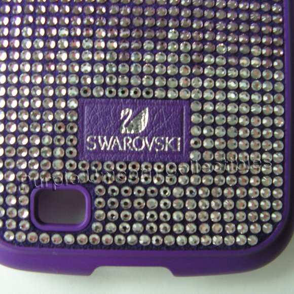Samsung Galaxy S4 Swarovski Thao Purple Crystalfall Incase Phone Case - Picture 2 of 4